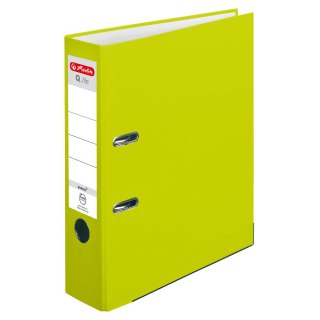 Segregator dźwigniowy Q.file 50022489 A4 80mm Zielony Herlitz (300005281)