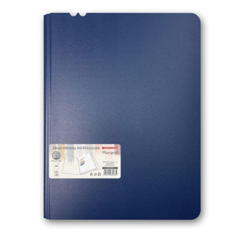 Teczka ofertowa MORANDI granatowa 5906910832685 kolor: granatowy Mungyo (TT8909)