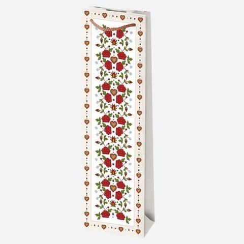 Torba prezentowa butelkowa [mm:] 120x400x 90 Pol-mak (T12)