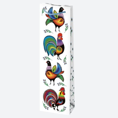Torba prezentowa butelkowa [mm:] 120x400x 90 Pol-mak (T12)