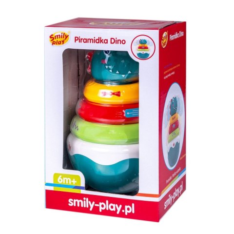Układanka piramidka dino Anek (SP83662)