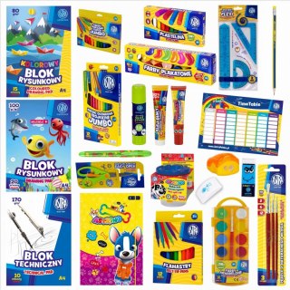 Zestaw szkolny wyprawka szkolna 601121013 27 el. Astra