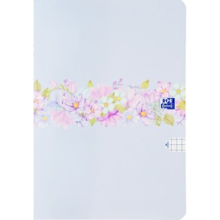 Zeszyt FLOWERS A4 60k. 90g krata Oxford (400181451)