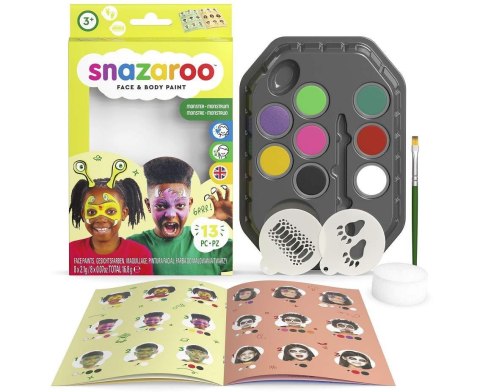 Farby do twarzy zestaw Monster Snazaroo (1172190)