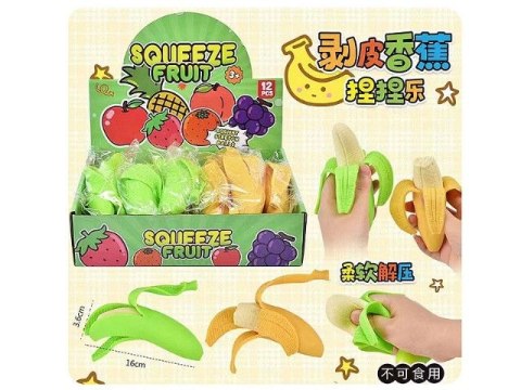 Gniotek banan 16cm Bigtoys (BZ0897)