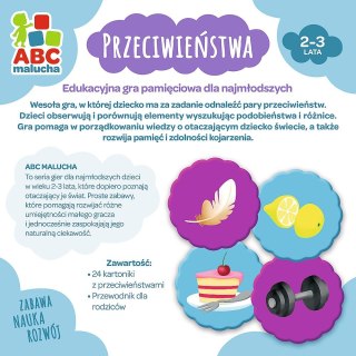 Gra edukacyjna ABC Malucha Przeciwieństwa Trefl (01943)