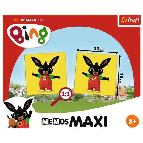 Gra pamięciowa Memos Maxi Bing Trefl (02265)
