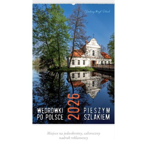 Kalendarz ścienny LASY POLSKIE 13-planszowe 2024 320mm x 470mm Lucrum (RW04)