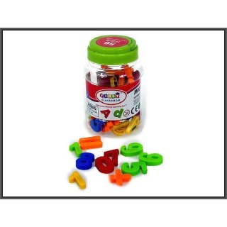 Klocki magnetyczne literki magnetyczne 56sztuk Hipo (HKOS68)