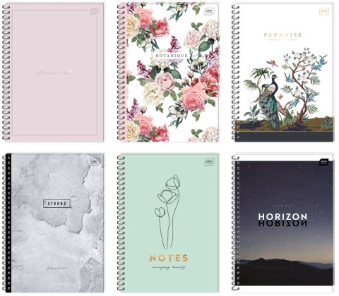 Kołozeszyt (kołonotatnik) A4 100k. 70g krata Interdruk (KOŁOZA4100T)