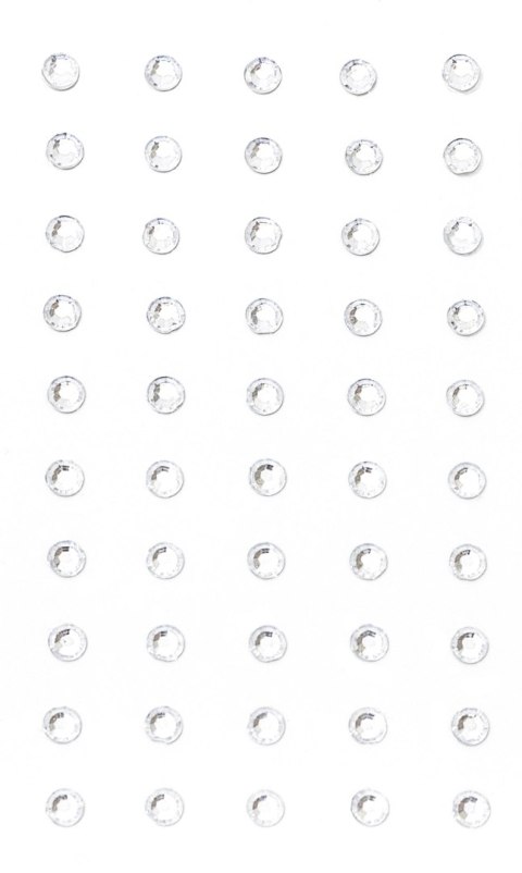 Kryształki samoprzylepne białe Galeria Papieru (251100)