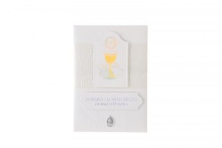 Książeczka pamiątkowa z komunii komunia Merigraf (5902221807272)