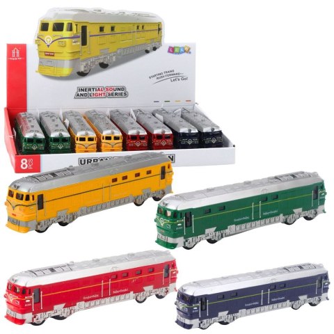 Lokomotywa Na Baterie Realistyczne Dźwięki Światła Lean (24235)