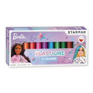 Plastelina 12 kol. Barbie mix Starpak (513956)