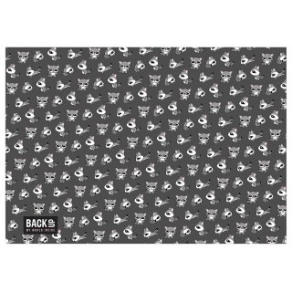 Podkład na biurko BACKUP 3 szary tektura pokryta folią [mm:] 340x500 Derform (POB3A26)