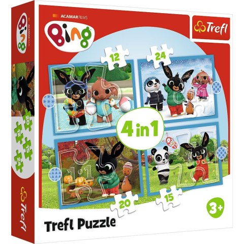Puzzle Bing Wesoły Bing Trefl (34631)