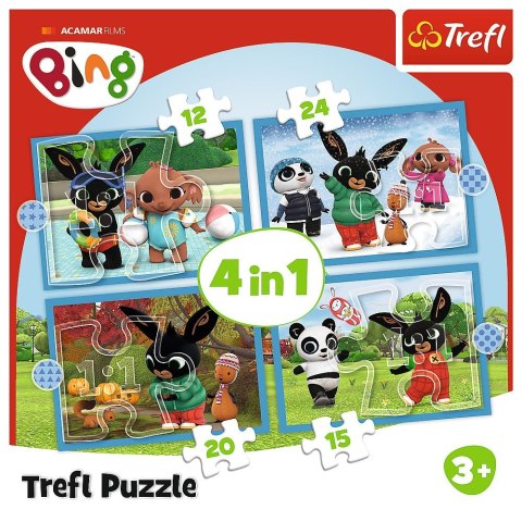 Puzzle Bing Wesoły Bing Trefl (34631)