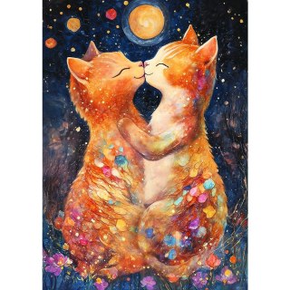 Puzzle Pocałunek w świetle księżyca 500 el. Trefl (37546)