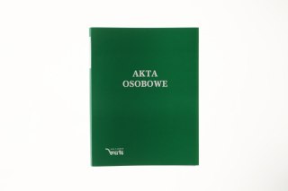 Teczka do akt osobowych ABCDE A4 zielony papier Warta (339-040)