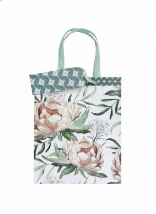 Torba prezentowa piwonie, L, 5 szt. [mm:] 320x260x 120 Argo (257041)