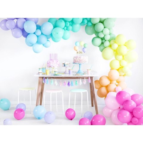 Balon gumowy Party Deco BALONY STRONG pastelowy 10 szt niebieski pastelowy 270mm Partydeco (SB12P-001J-10)
