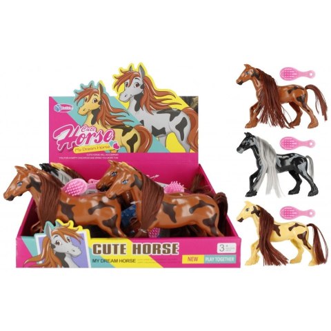 Figurka konik 18cm + akcesoria Mega Creative (510700)