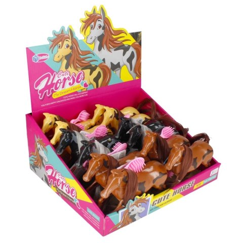 Figurka konik 18cm + akcesoria Mega Creative (510700)