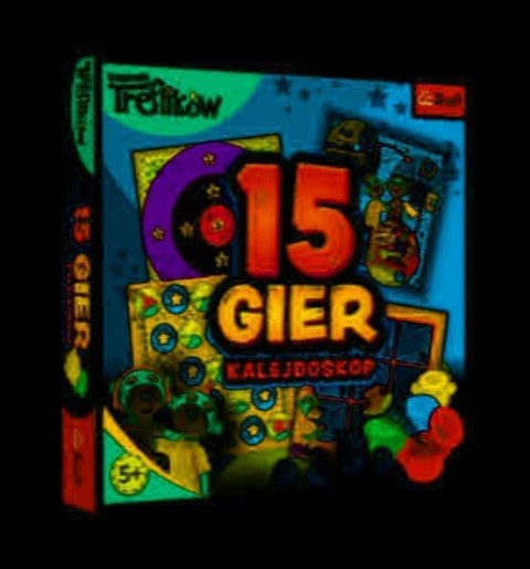 Gra planszowa Rodzina Treflików Kalejdoskop 15 gier Trefl (01922)