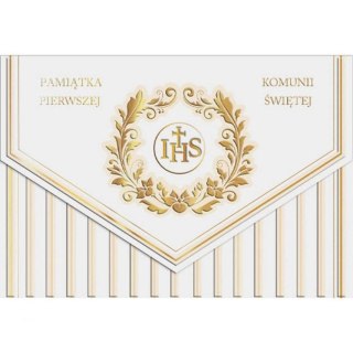 Kartka składana A5 KOMUNIA PASKI A5 Henry (5905701485871)