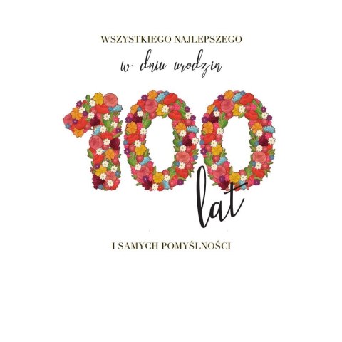 Kartka składana Karnet A5 100 LAT A5 Henry (5907465664295)