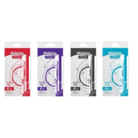 Komplet geometryczny colorino 4 el. Patio (39606PTR)