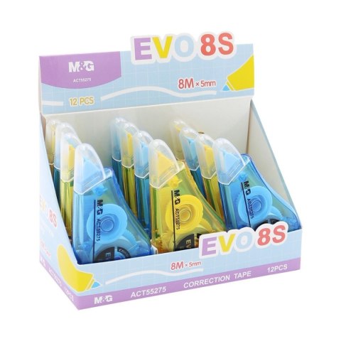 Korektor w taśmie (myszka) 5x8 [mm*m] M&G (CT55275)