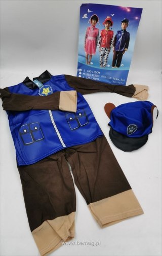 Kostium piesek niebieski rozmiar s, m lub l Bemag