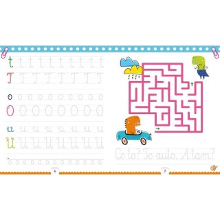 Książka dla dzieci Kaligrafia. Uczę się ładnie pisać. Piszę i zmazuję. Aksjomat