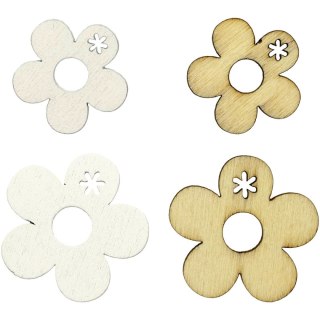 Ozdoba drewniana Craft-Fun Series kwiatki Titanum (191006)