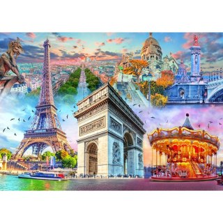 Puzzle Weekend w Paryżu 2000 el. Trefl (27125)