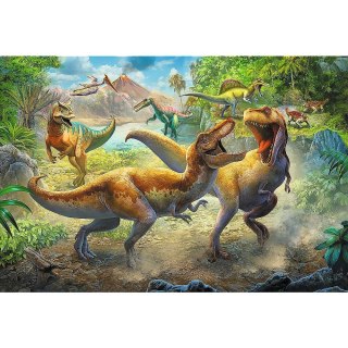 Puzzle walczące tyranozaury 160 el. Trefl (15360)