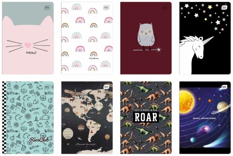 Zeszyt A5 16k. 70g krata Interdruk (ZE16KF#)