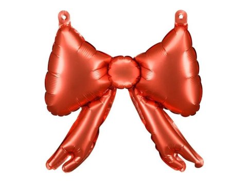 Balon foliowy do girland Kokardy, 25,5 x 25 cm, czerwony Partydeco (FB269-007)