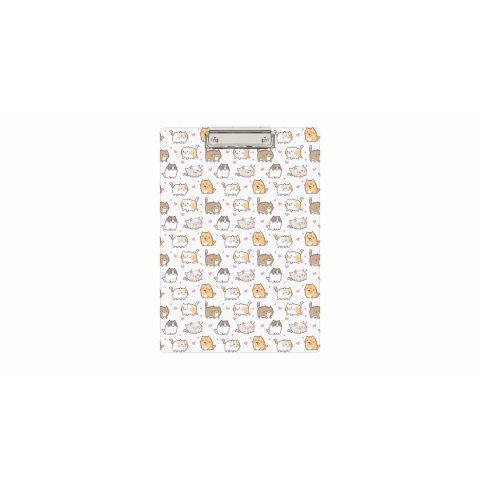 Deska z klipem (podkład do pisania) KITTENS A4 mix Biurfol (KHN-01-35)