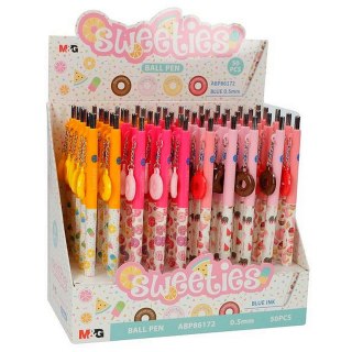 Długopis olejowy Sweeties wkład niebieski 0,5mm M&G (ABP86172)