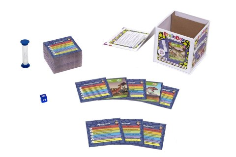Gra edukacyjna BrainBox - Dinozaury Rebel (5902650617810)