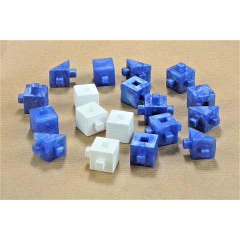 Klocki plastikowe KUBIKI FROSTY Abino