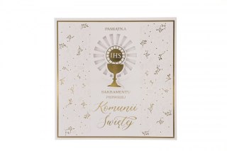 Książeczka pamiątkowa z komunii Kukartka (PMB Q-0001)