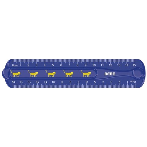 Linijka gumowa BB KIDS BB Kids flex 15cm Interdruk (15 cm)
