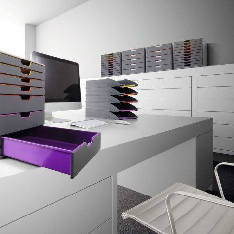 Pojemnik z szufladami szary 5 szuflad Durable (760627)