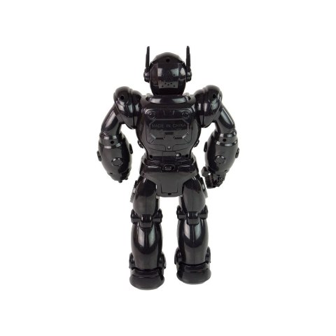 Robot Interaktywny Chodzi Dźwięk Świeci Czarny Lean (15161)