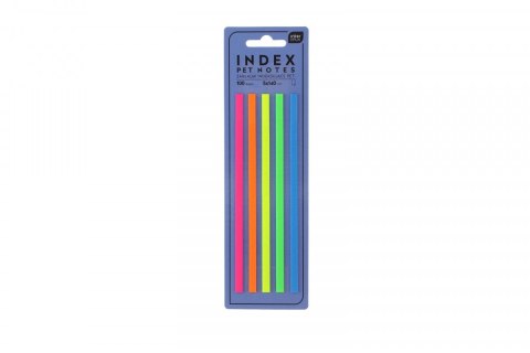 Zakładki indeksujące PET NEON 100k Interdruk (140mmm)