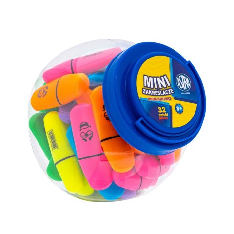 Zakreślacz mini wkład mix Monami (317122007)