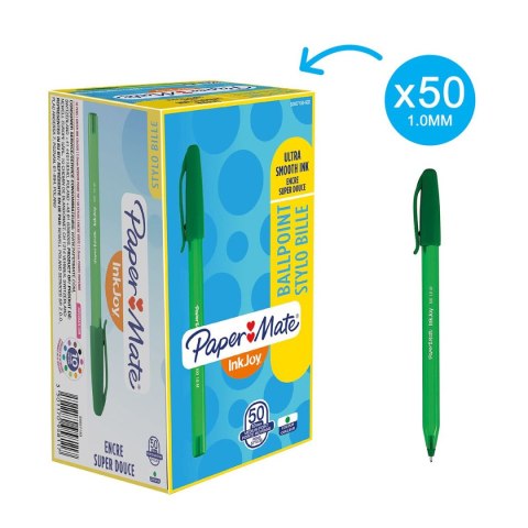 Długopis INKJOY zielony wkład zielony 0,3mm Paper Mate (S0957150)